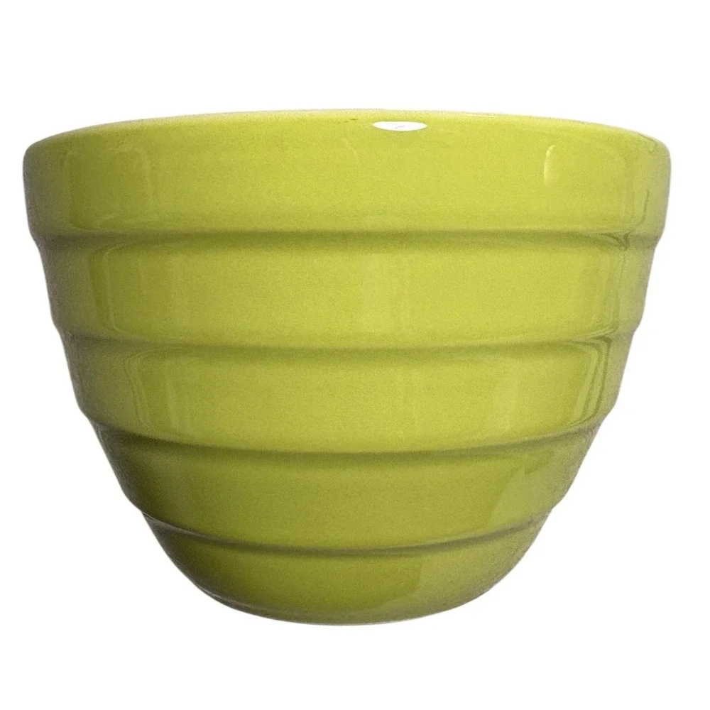 Crate & Barrel Retired‎ Parker Beehive Ceramic Nesting Mixing Bowls Set of 3